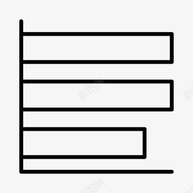 条形图图表信息图图标图标