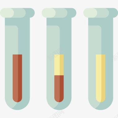 试管医院12扁平图标图标