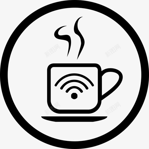 wifi咖啡免费wifi咖啡wifi图标svg_新图网 https://ixintu.com wifi 免费wifi 咖啡wifi 咖啡免费wifi