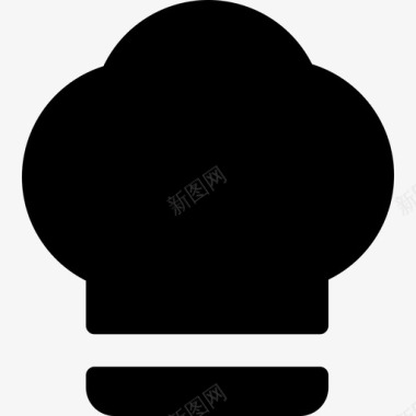 厨师帽烧烤派对3填充图标图标