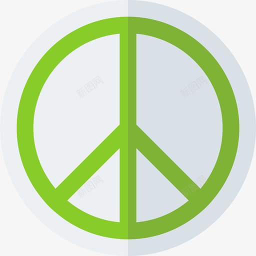 和平主义嬉皮士6平淡图标svg_新图网 https://ixintu.com 和平主义 嬉皮士6 平淡