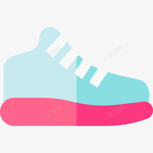 运动鞋80年代8平底鞋图标svg_新图网 https://ixintu.com 80年代8 平底鞋 运动鞋