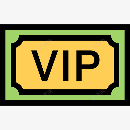 Vip派对7彩色图标svg_新图网 https://ixintu.com Vip 彩色 派对7