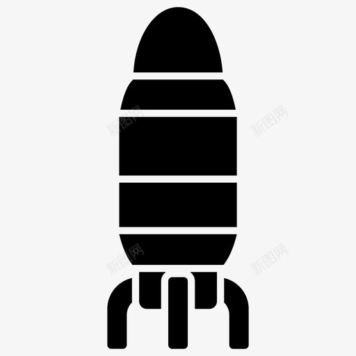 玩具火箭儿童玩具游戏时间图标svg_新图网 https://ixintu.com 儿童火箭 儿童玩具 游戏时间 玩具字形图标 玩具火箭