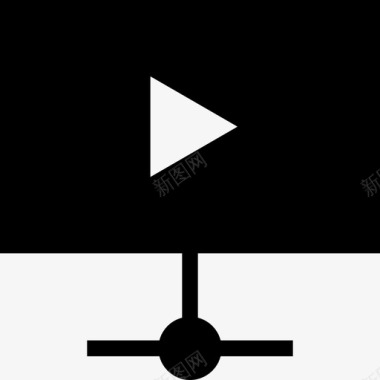 视频播放器网页开发3填充图标图标