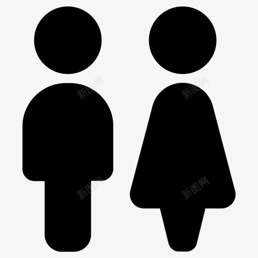 夫妻男人人们图标svg_新图网 https://ixintu.com 人们 在一起 夫妻 女人 男人