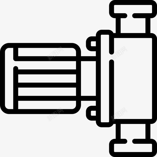 泵制造5线性图标svg_新图网 https://ixintu.com 制造5 泵 线性