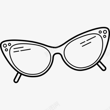 猫眼眼镜假日3手工制作图标图标