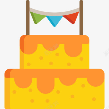 蛋糕festajunina3扁平图标图标