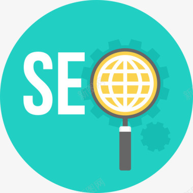 搜索引擎优化网页开发和搜索引擎优化3平面图标图标