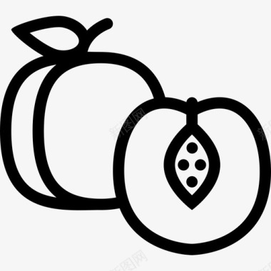桃子食物15直系图标图标
