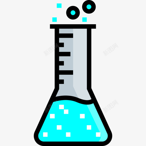 试管健康和医疗9线性颜色图标svg_新图网 https://ixintu.com 健康和医疗9 线性颜色 试管