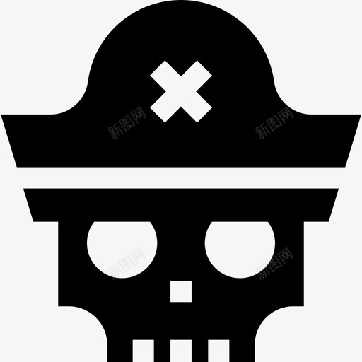 海盗头骨海盗8装满了图标svg_新图网 https://ixintu.com 海盗8 海盗头骨 装满了