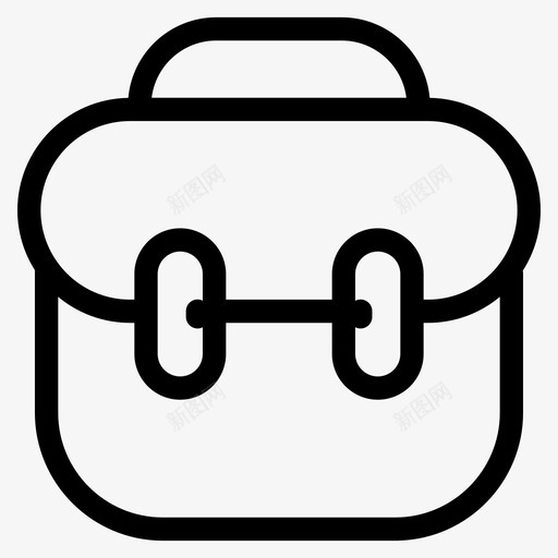 书包返校童年图标svg_新图网 https://ixintu.com 书包 学校用品 童年 返校