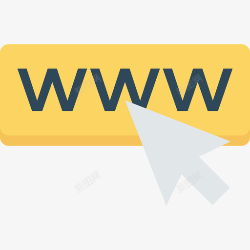 Www点击搜索引擎优化营销平面图标svg_新图网 https://ixintu.com Www点击 平面 搜索引擎优化营销