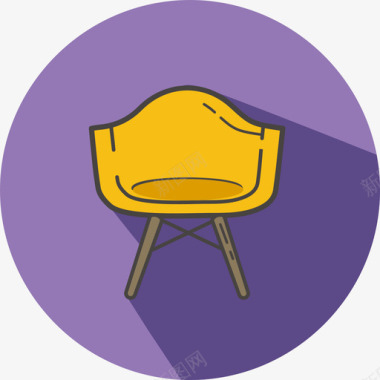 椅子其他元素2颜色图标图标