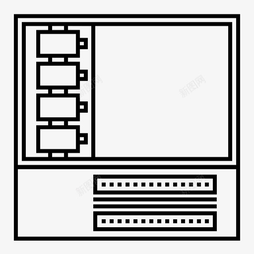 棕色盒子控制台游戏图标svg_新图网 https://ixintu.com 控制台 棕色盒子 游戏 游戏控制台概述 视频播放器