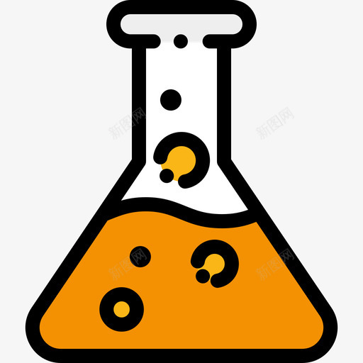 烧瓶研究科学4线性颜色图标svg_新图网 https://ixintu.com 烧瓶 研究科学4 线性颜色