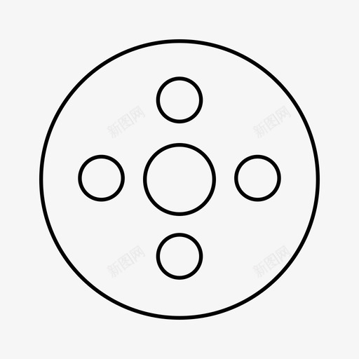 视频电影剧院图标svg_新图网 https://ixintu.com 剧院 电影 网页设计和开发材料设计图标大纲 视频