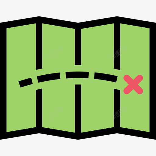 地图坏孩子颜色图标svg_新图网 https://ixintu.com 地图 坏孩子 颜色