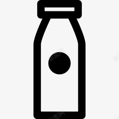奶瓶饮料3线性图标图标