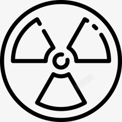 核安全核安全线性图标高清图片