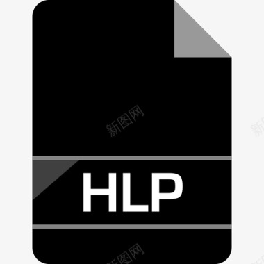 Hlp锉刀光滑2扁平图标图标