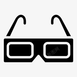 效果特效3d眼镜电影院特效图标高清图片
