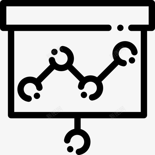 培训商务51直线图标svg_新图网 https://ixintu.com 商务51 培训 直线