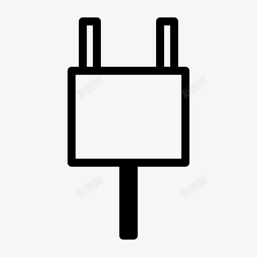 插头点烟器电气图标svg_新图网 https://ixintu.com ios 墙插 插件 插头 点烟器 用户界面 电气 网页设计