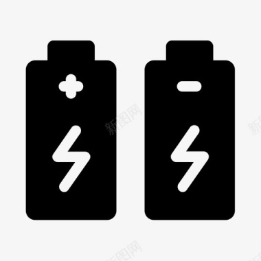 电池电池标志符号图标图标