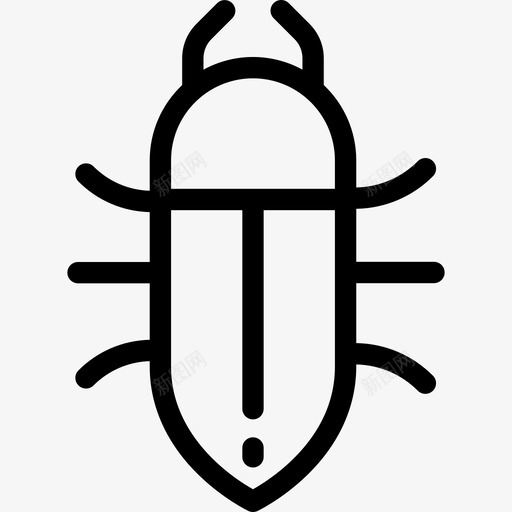 甲虫动物31直系图标svg_新图网 https://ixintu.com 动物31 甲虫 直系