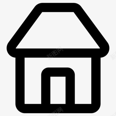住宅物业公寓图标图标