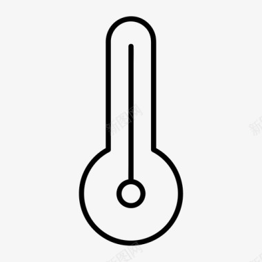 温度计医疗保健温度图标图标