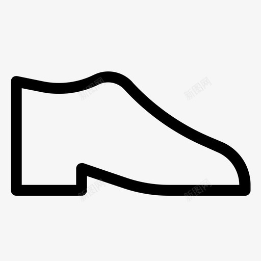 鞋靴子衣服图标svg_新图网 https://ixintu.com 时装 皮鞋 衣服 靴子 鞋 鞋类