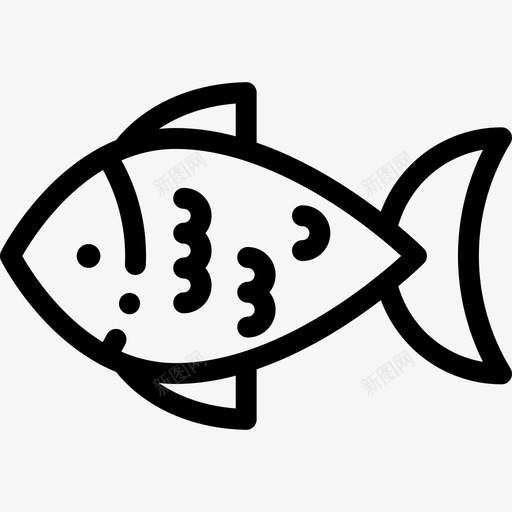 鱼健康食品9直系图标svg_新图网 https://ixintu.com 健康食品9 直系 鱼