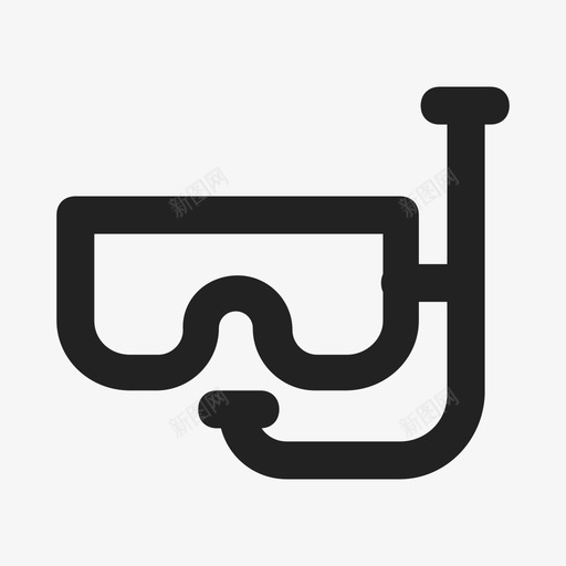 护目镜眼镜安全图标svg_新图网 https://ixintu.com 安全 护目镜 游泳 眼镜