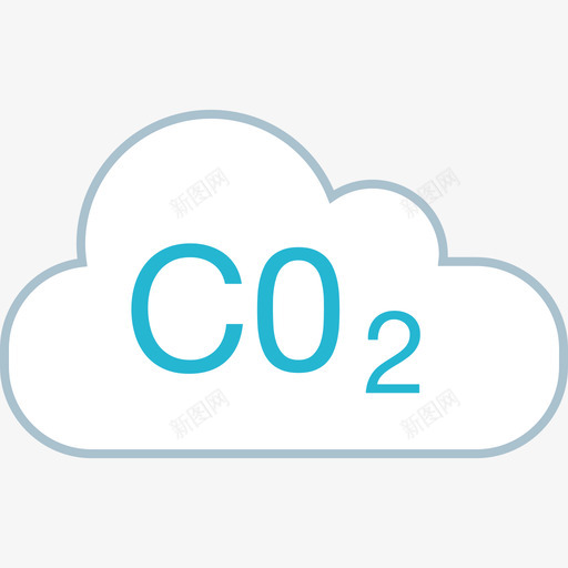 二氧化碳能量14平坦图标svg_新图网 https://ixintu.com 二氧化碳 平坦 能量14