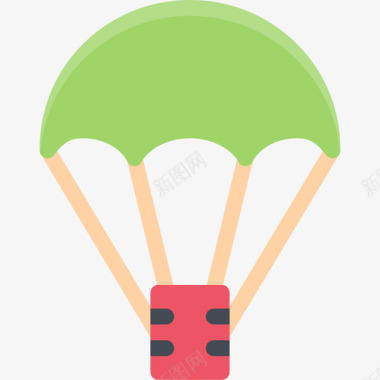 降落伞战争5平顶图标图标
