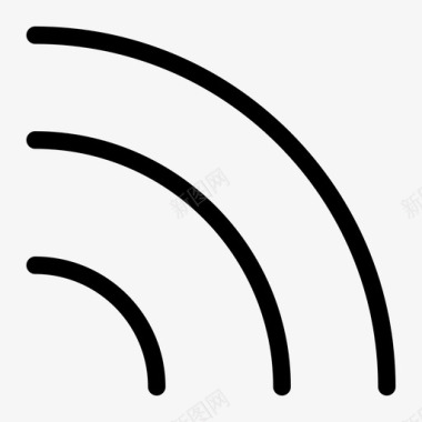 连接信号wifi图标图标