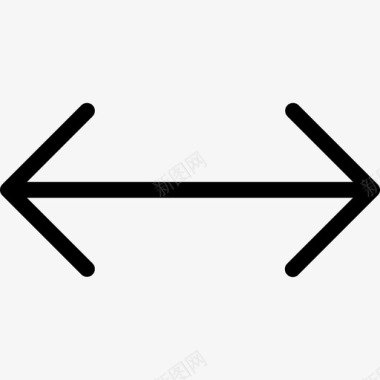 双箭头箭头和用户界面2线性图标图标