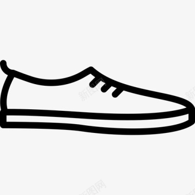 鞋男鞋2直线型图标图标