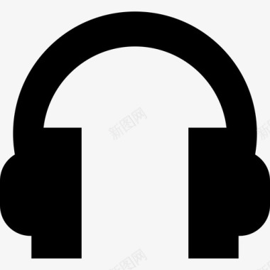 耳机摇滚乐7填充图标图标