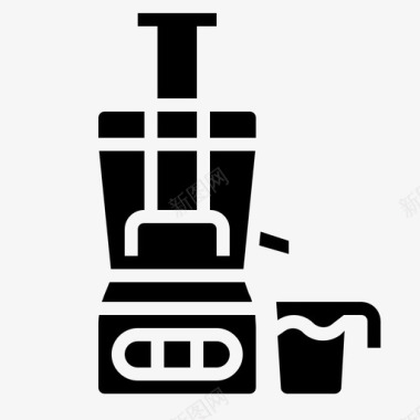 榨汁机饮料厨房图标图标