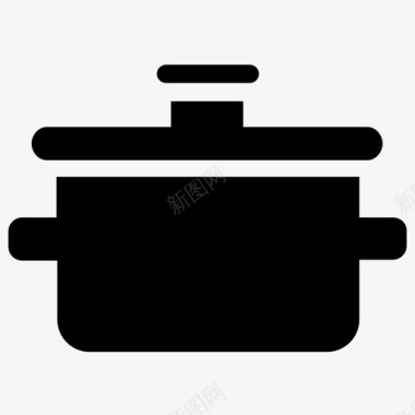 烹饪锅烹饪炉厨房锅图标图标