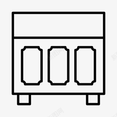 橱柜家具家图标图标