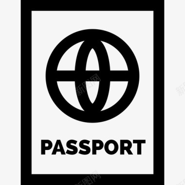 护照暑假19直系图标图标