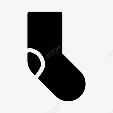 袜子衣服时尚图标图标