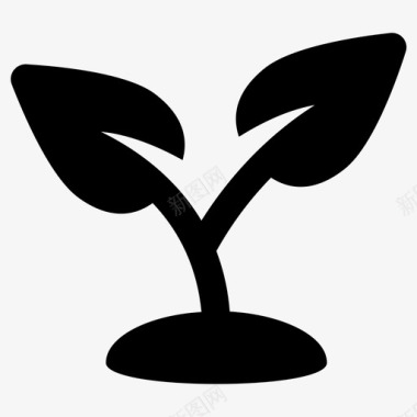 植物绿色绿色植物图标图标