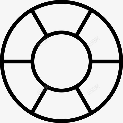 饼图工具线性图标svg_新图网 https://ixintu.com 线性 设计工具 饼图